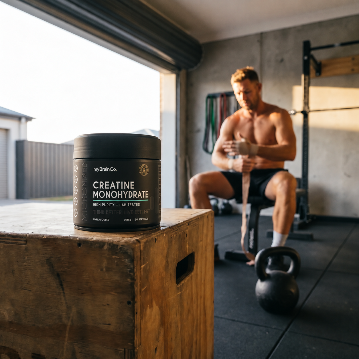 Pure creatine monohydrate