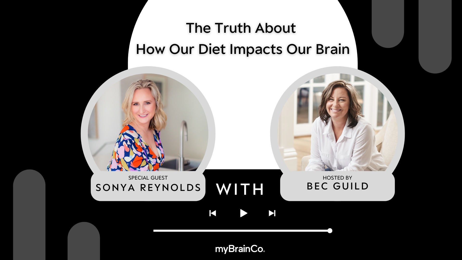 PODCAST: The Truth About How Our Diet Impacts Our Brain with Sonya Rey ...