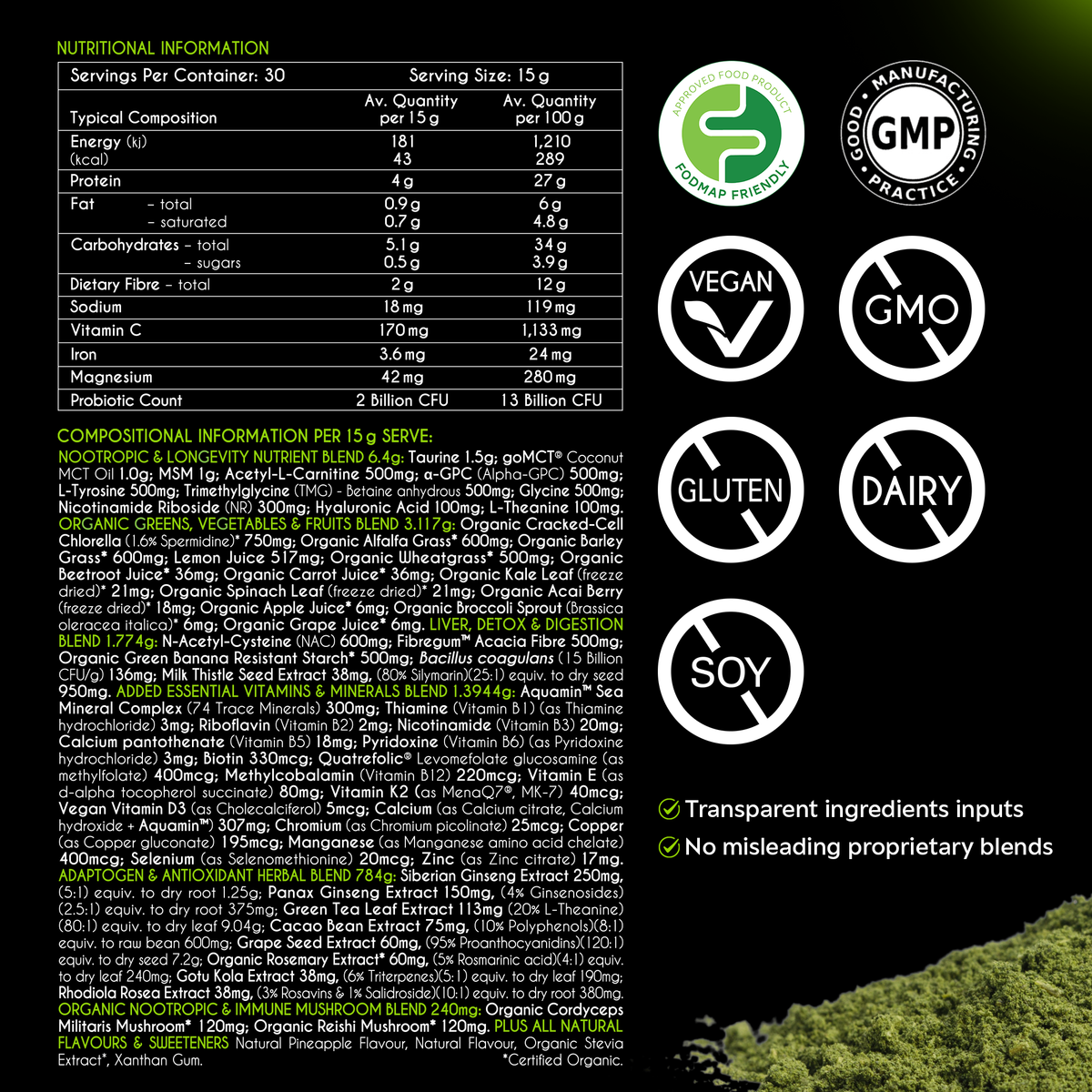 NOOTROPIC GREENS™