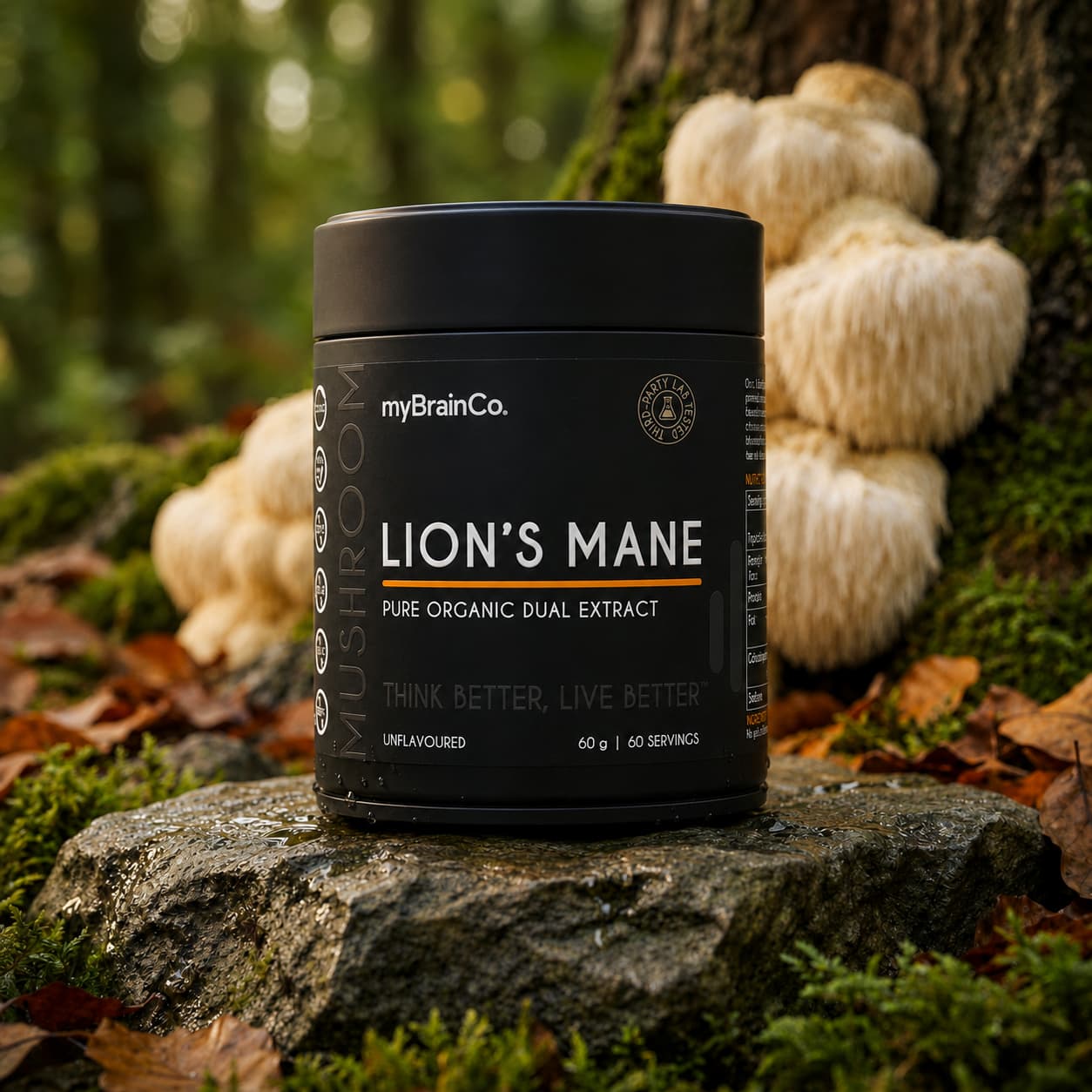 Premium dual-extract |Lion’s Mane